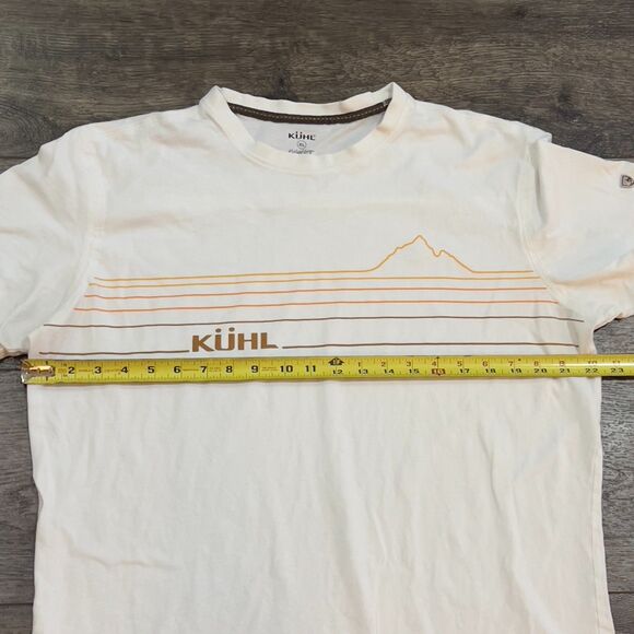 KÜHL’s MOUNTAIN LINES™ White 100% Wildfibre Klassik Fit T-shirt - Men's Size XL - Picture 10 of 10